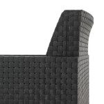 GARNITURA UMETNI RATAN NATERIAL NATERIAL 4 DELNA + MIZICA – predstavitvena slika