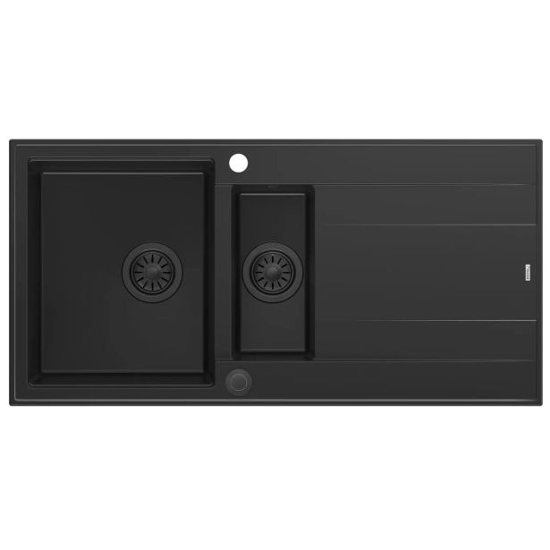 GRANITAL POMIVALNO KORITO QUADRON EVAN 156 GRANITEQ ČRN GRANITAL POMIVALNO KORITO QUADRON EVAN 156 GRANITEQ ČRN