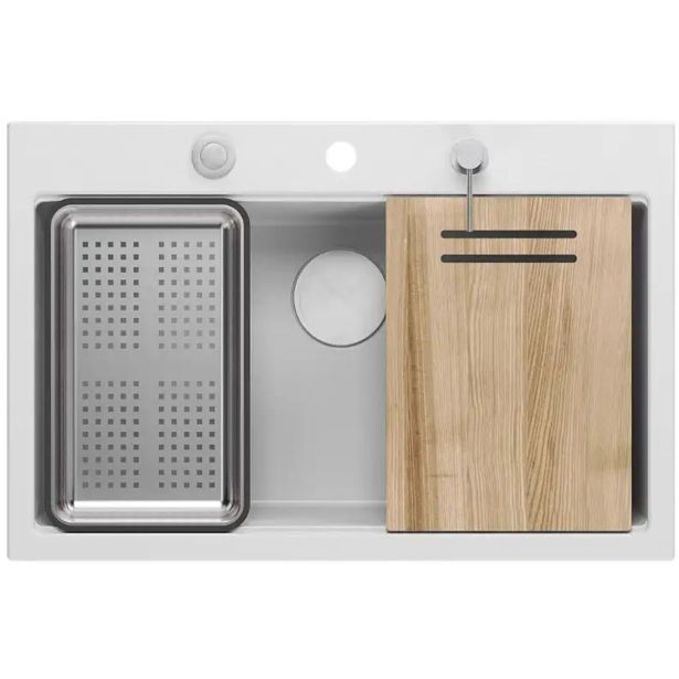 GRANITAL POMIVALNO KORITO QUADRON MARC WORKSTATION BEL GRANITAL POMIVALNO KORITO QUADRON MARC WORKSTATION BEL