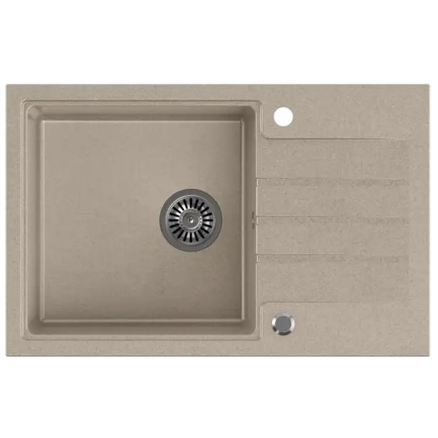 GRANITAL POMIVALNO KORITO QUADRON PETER 111 BEŽ GRANITAL POMIVALNO KORITO QUADRON PETER 111 BEŽ