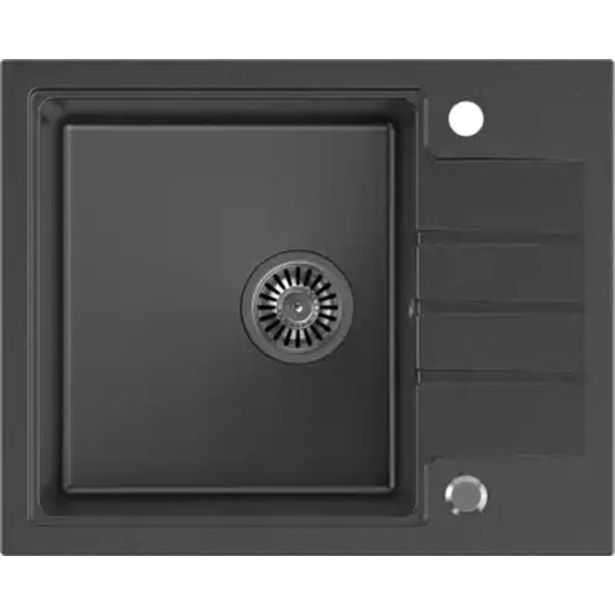 GRANITAL POMIVALNO KORITO QUADRON PETER 116 ČRN GRANITAL POMIVALNO KORITO QUADRON PETER 116 ČRN