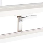 JEDILNA MIZA LYRA II UP&DOWN ALU STEKLO 90/160X90 BELA – predstavitvena slika