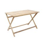 JEDILNA MIZA SOLIS ORIGAMI 114X70 AKACIJA