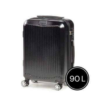 KOVČEK SCANDINAVIA CARBON SERIES 90L ČRN