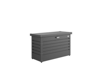 KOVINSKI ZABOJ BIOHORT 101X46 CM V100 ZA PROSTI ČAS TEMNO SIVA