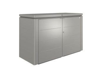 KOVINSKI ZABOJ BIOHORT 200X84X127 CM V 200 HIGHBOARD KVARCITNO SIVA