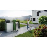 KOVINSKI ZABOJ BIOHORT 200X84X127 CM V 200 HIGHBOARD METALIK SREBRNA – predstavitvena slika