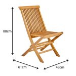 LESENI STOL NATERIAL SET 2 KOS, ANTEA 61X48X88 TIKOV LES – predstavitvena slika