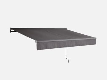 MARKIZA, TENDA NATERIAL CALIMA 300X200 CM, SIVA ROČNA