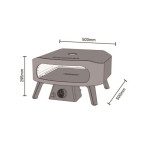PEČ ZA PICO COZZE PLINSKA PIZZA PEČ 13" CLASSIC 90430 – predstavitvena slika