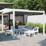 PERGOLA CLIMA BIOKLIMATSKA POLNA ALU 313X358 BELA – predstavitvena slika