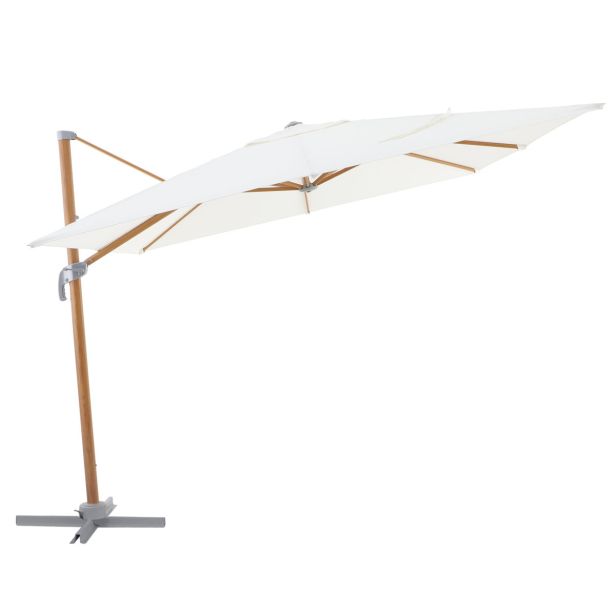 SENČNIK NATERIAL STRAN. AGORA 290X290 BEL ALU, JEKLO 250G SENČNIK NATERIAL STRAN. AGORA 290X290 BEL ALU, JEKLO 250G