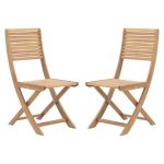 SET 2 JEDILNIH STOLOV SOLARIS II ORIGAMI FSC AC HONEY WOOD