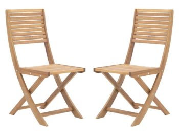 SET 2 JEDILNIH STOLOV SOLARIS II ORIGAMI FSC AC HONEY WOOD