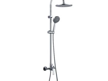 TUŠ SISTEM INTER CERAMIC ALISADO SILIKON/ MEDENINA KROM/BELA