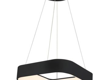 VISEČA SVETILKA MILAGRO ASTRO ČRNA 24W LED ML570