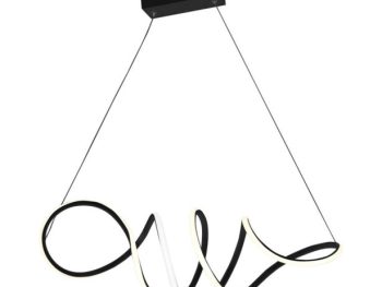 VISEČA SVETILKA MILAGRO LOCA ČRNA 56W LED ML5756