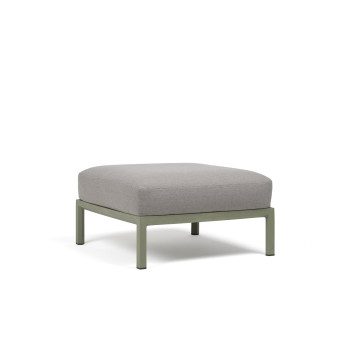 Vrtni tabure Maximo v Cactus barvi. Vrtni tabure Maximo, s strukturo regenerirane smole z visoko vsebnostjo recikliranih materialov. Okvir elementa je v barvi