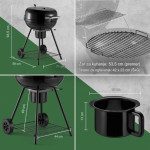 ŽAR NA OGLJE VONHAUS KETTLE BBQ ŽAR NA OGLJE VONDV-2500934 – predstavitvena slika