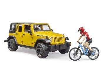 BRUDER AVTOMOBIL JEEP RUBICON S KOLESOM IN KOLESAR 02543