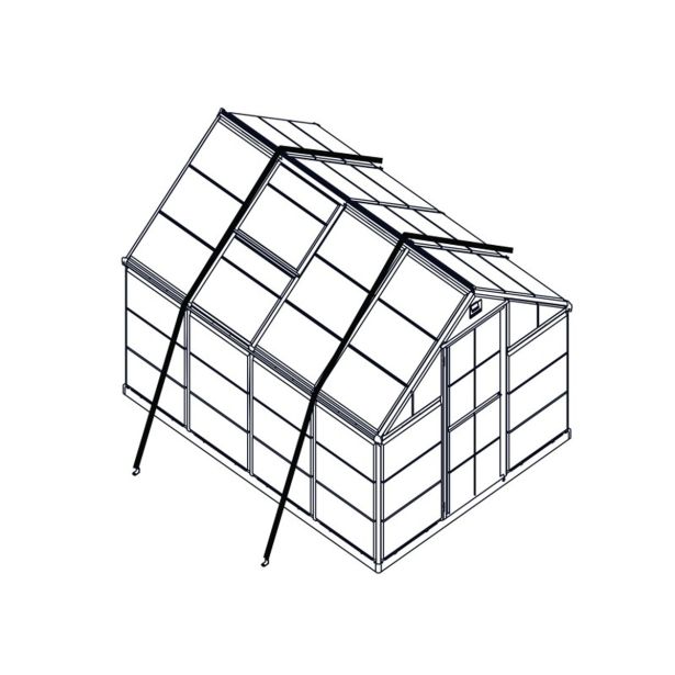 DODATNA PROTI VETRNA ZAŠČITA S SIDRANJEM PALRAM ZA RASTLINJAK DODATNA PROTI VETRNA ZAŠČITA S SIDRANJEM PALRAM ZA RASTLINJAK