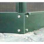 ELEMENT ZA RASTLINJAK VITAVIA JEKLENI OKVIR TEMELJ 3800 12.5CM. SMARAGDNA – predstavitvena slika