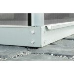 ELEMENT ZA RASTLINJAK VITAVIA JEKLENI OKVIR TEMELJ 6500 6CM. ALU – predstavitvena slika