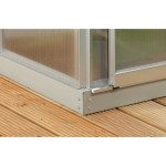 ELEMENT ZA RASTLINJAK VITAVIA JEKLENI OKVIR TEMELJ 6500 6CM. ALU – predstavitvena slika