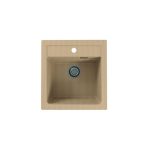 GRANITAL POMIVALNO KORITO ALVEUS ATROX 20, BEIGE G55 470X500 MM