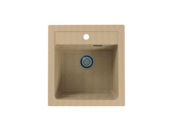 GRANITAL POMIVALNO KORITO ALVEUS ATROX 20, BEIGE G55 470X500 MM