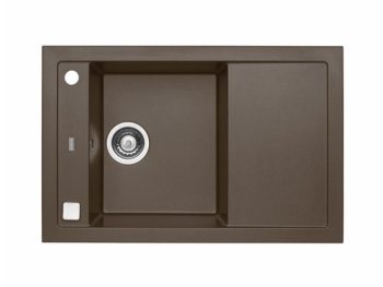 GRANITAL POMIVALNO KORITO ALVEUS FORMIC 30, G03M CHOCOLATE 760X500 MM