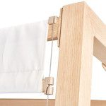 GUGALNIK 3P MEDENA JEKLO Z UČINKOM LESA PLETENO SPUNPOLY – predstavitvena slika