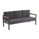 KAVČNA GARNITURA ORIS II ALU/EUC KAVČ3P+2AC+MIZA D.GR/D.SIVA BLAZINA – predstavitvena slika