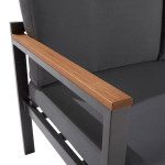 KAVČNA GARNITURA ORIS II ALU/EUC KAVČ3P+2AC+MIZA D.GR/D.SIVA BLAZINA – predstavitvena slika