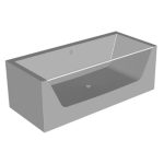 KOPALNA KAD SAMOSTOJEČA KOLPA SAN COPELIA LIGHT-FS 180X80 WHITE KERROCK – predstavitvena slika