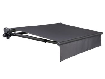 MARKIZA, TENDA NATERIAL CALIMA 250X200 CM, SIVA ROČNA
