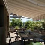 MARKIZA, TENDA NATERIAL CALIMA 300X200 CM BELO/SIVA, ROČNA – predstavitvena slika
