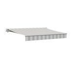 MARKIZA, TENDA NATERIAL CALIMA 300X200 CM BELO/SIVA, ROČNA – predstavitvena slika