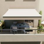 MARKIZA, TENDA NATERIAL CALIMA 300X200 CM, BEŽ ROČNA – predstavitvena slika