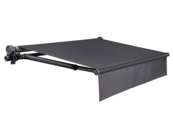 MARKIZA, TENDA NATERIAL CALIMA 400X300 CM, SIVA ROČNA