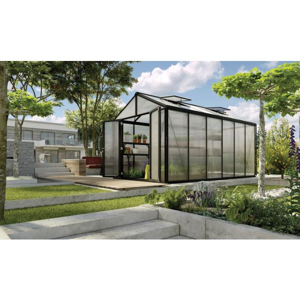 RASTLINJAK, VOTLE PLOŠČE VITAVIA ZEUS COMFORT 11900 VP16MM ČRNA 2.6X4.6M RASTLINJAK, VOTLE PLOŠČE VITAVIA ZEUS COMFORT 11900 VP16MM ČRNA 2.6X4.6M