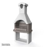 VRTNI KAMIN SAROM COLUMBIA BETONSKI – predstavitvena slika