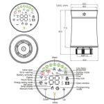 DODATEK ZA PAMETNI DOM MOES PAMETNI RADIATORSKI TERMOSTAT ZTRV-BY-100 – predstavitvena slika