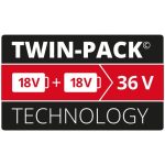 EINHELL PXC TWINPACK SET BATERIJ 18 V 5.2 AH – predstavitvena slika