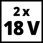 EINHELL PXC TWINPACK SET BATERIJ 18 V 5.2 AH – predstavitvena slika