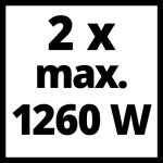 EINHELL PXC TWINPACK SET BATERIJ 18 V 5.2 AH – predstavitvena slika