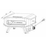 ELEKTRIČNA PEČ ZA PICO COZZE 2,2 KW 34 CM – predstavitvena slika