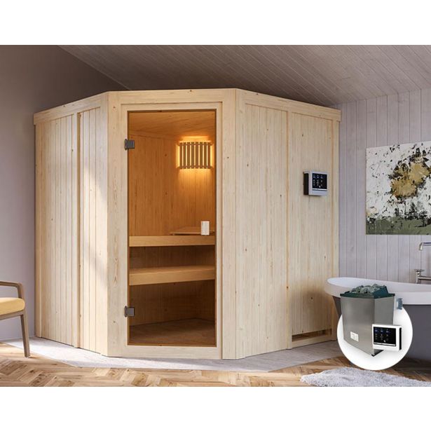 FINSKA SAVNA BODO+9KW GRELEC ZR KOTNI VHOD FINSKA SAVNA BODO+9KW GRELEC ZR KOTNI VHOD