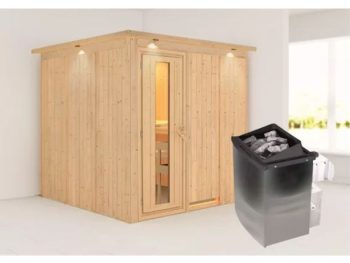 FINSKA SAVNA RODIN 2+9KW GRELEC NR PREDNJI VHOD+STREŠ.VENEC