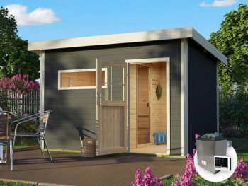 FINSKA SAVNA SKROLLAN 2+9KW GRELEC BIO ZEMELJSKA SIVA